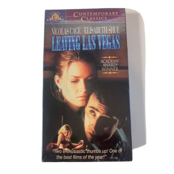 Leaving Las Vegas VHS 1997 MGM/UA Home Video Drama Nicolas Cage Elisabeth Shue A - Picture 1 of 4